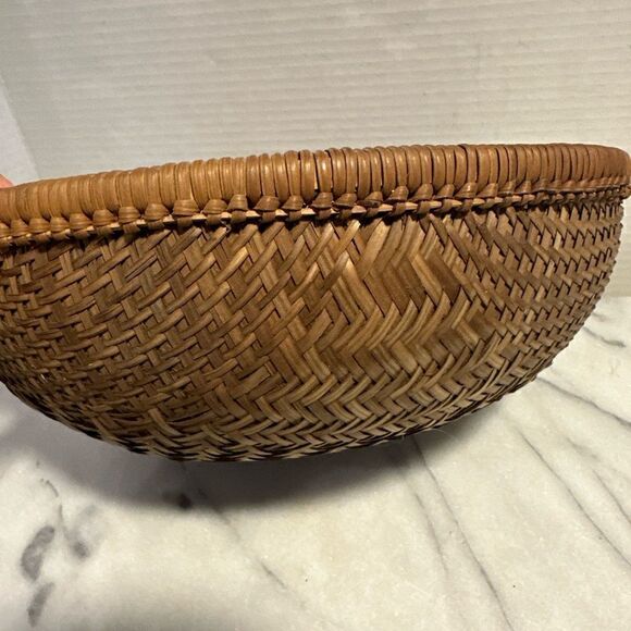 Vintage utility basket hand made Boho fruit/ bread/veggie all purpose basket - Picture 11 of 12